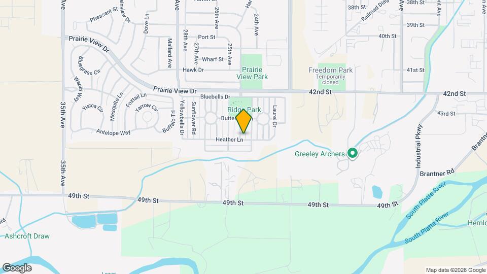 4334 Pennyroyal Ln Mapa y Detalles de la Ubicación
