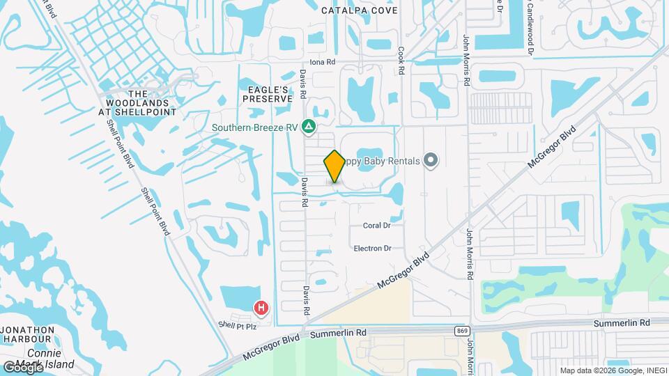 13501 Siesta Pines Ct, Unit 203 Map and Location Details