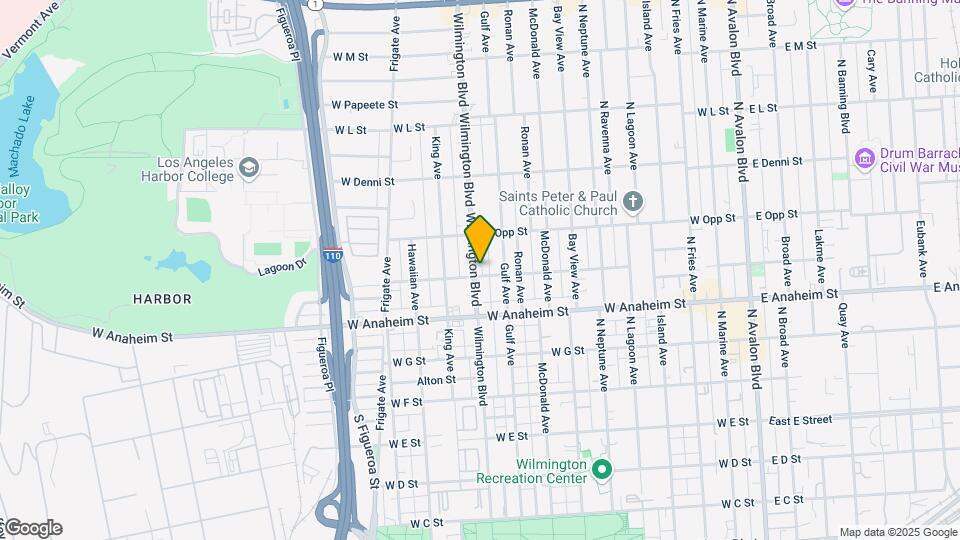 900 N Wilmington Blvd Apartments Map and Location Details