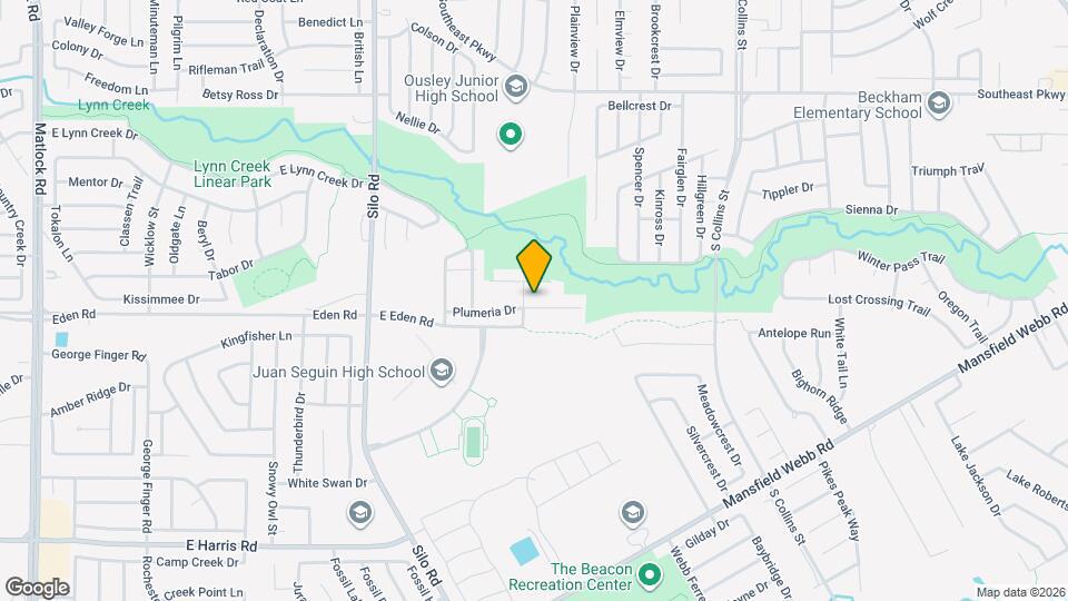 923 Plumeria Dr Map and Location Details