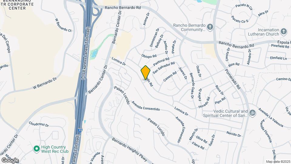 13568 Bolero Way Map and Location Details