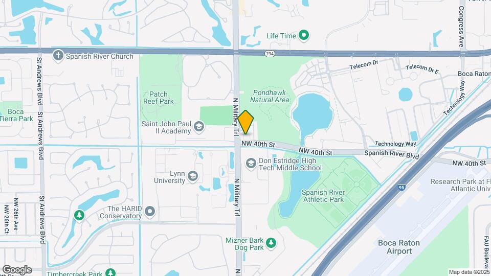 4030 NW 18th Way Map and Location Details