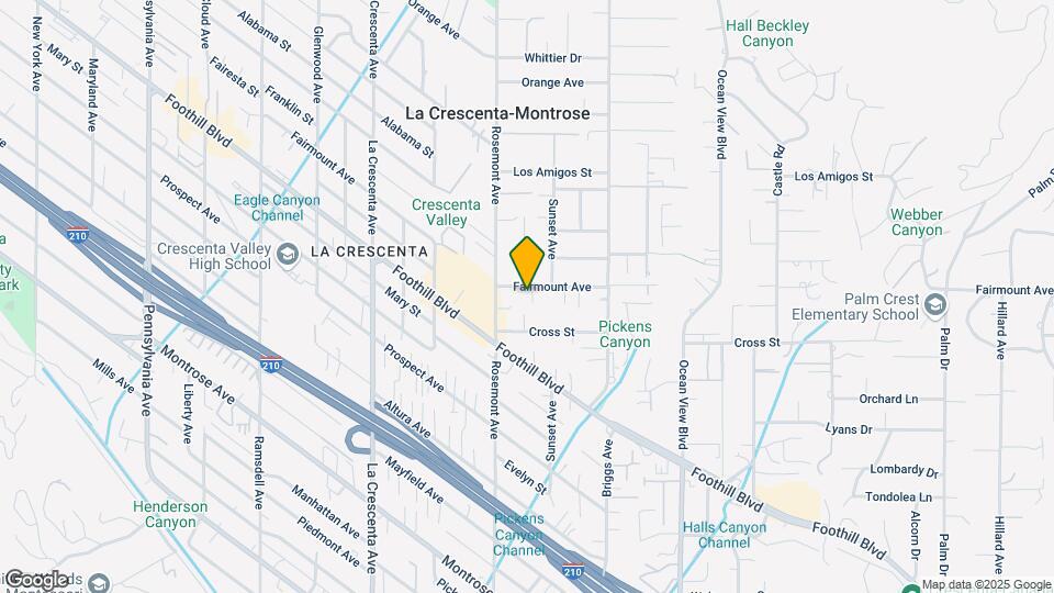 2524 Fairmount Ave Map and Location Details