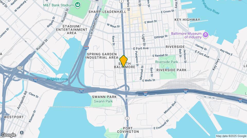 1724 S Hanover St Map and Location Details