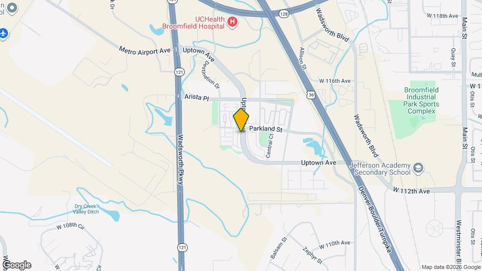 11329 Uptown Ave Map and Location Details