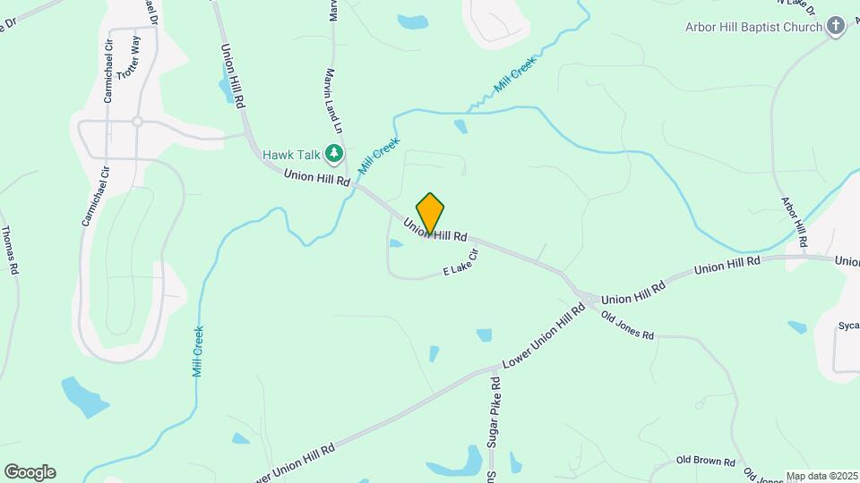 6365 Union Hill Rd Map and Location Details