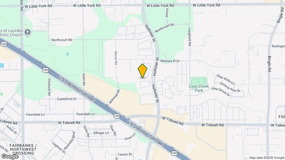 7606 N Linpar Ct Mapa y Detalles de la Ubicación