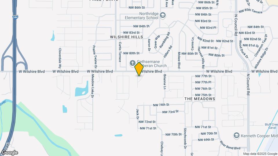 7712 Owen Ln Map and Location Details