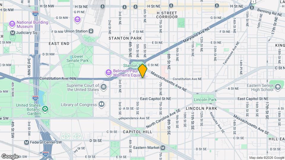 515 Constitution Ave NE Map and Location Details