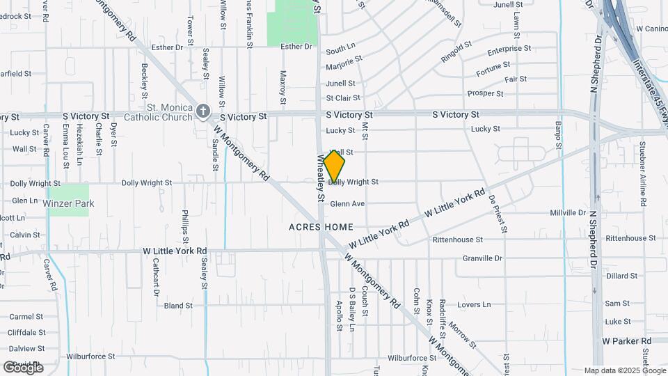 1041 Dolly Wright St Map and Location Details