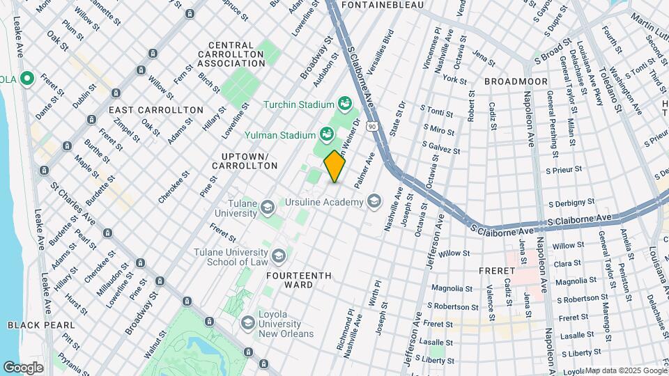 2616 Calhoun St Mapa y Detalles de la Ubicación