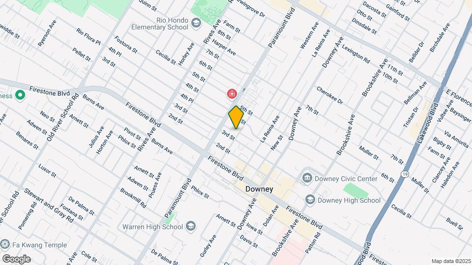 10929 Myrtle St Map and Location Details