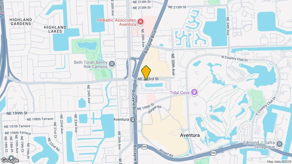 2800 NE 203rd St Map and Location Details