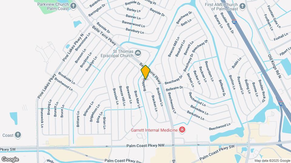 104 Braddock Ln Map and Location Details