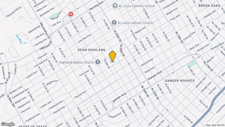 2727 Lasker Ave Map and Location Details