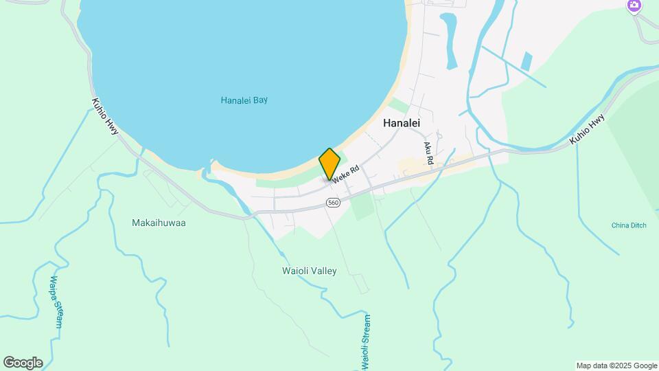 Hanalei Inn Map and Location Details