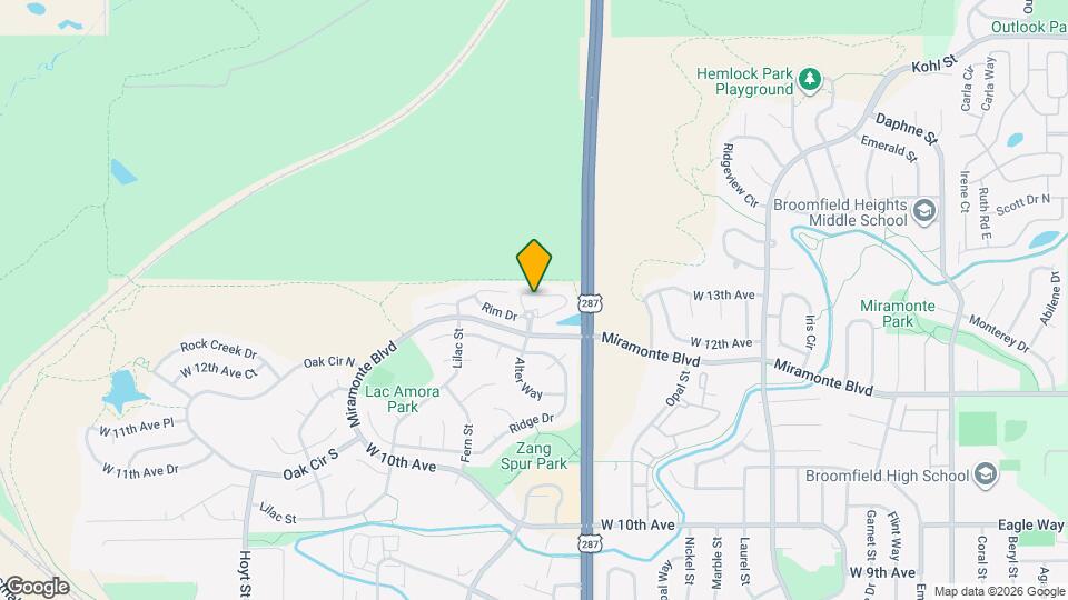 2250 Sunridge Cir Map and Location Details