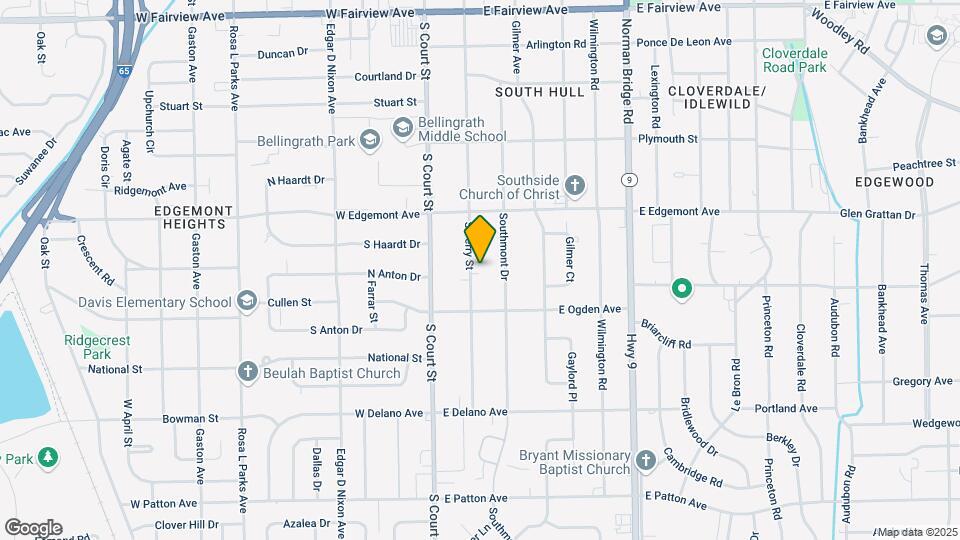 3455 S Perry St Map and Location Details