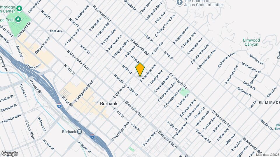 601 E Angeleno Ave Mapa y Detalles de la Ubicación