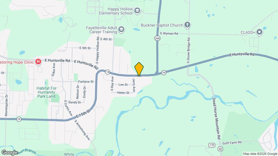 2255 E Huntsville Rd Map and Location Details