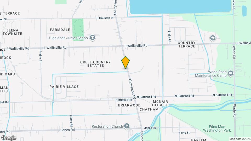 8235 Thompson Rd Map and Location Details