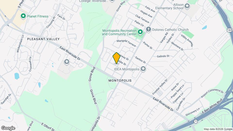 1710 Brassie St Map and Location Details