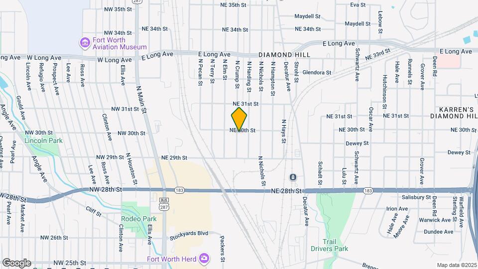 3024 N Crump St Map and Location Details
