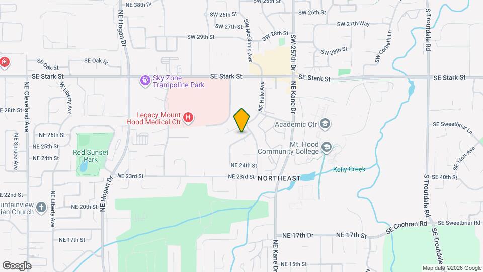 2905 NE 26th St Map and Location Details