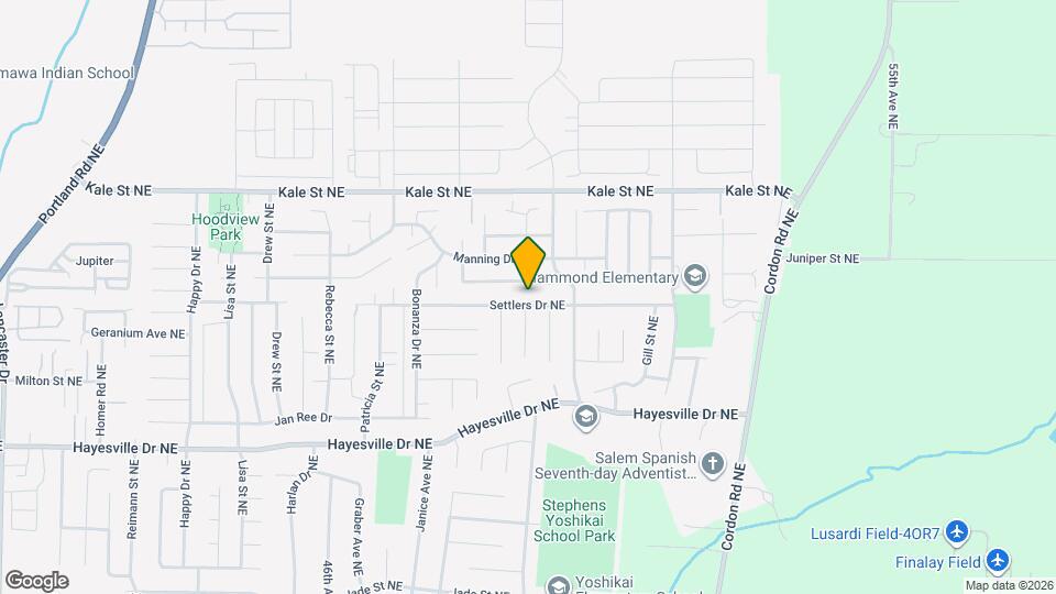 4823 Settlers Dr NE Map and Location Details