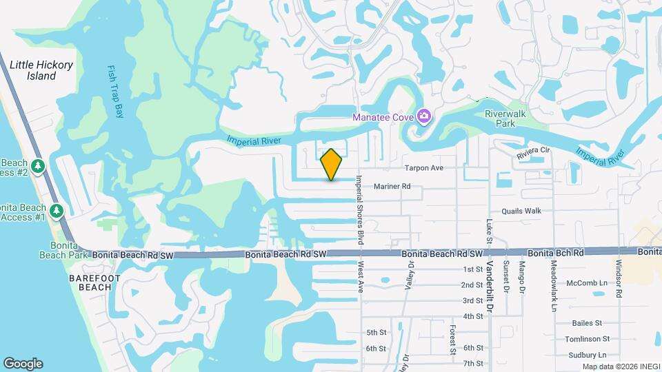 4836 Esplanade St, Unit B Map and Location Details