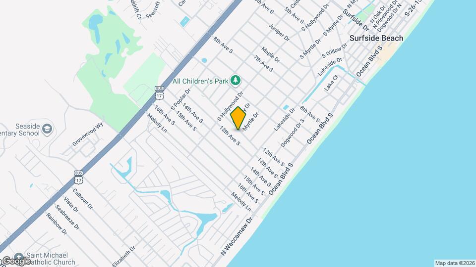 331 Sparrow Dr Map and Location Details