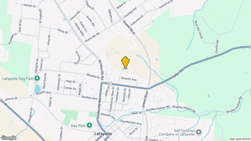 909 Freeman St Map and Location Details