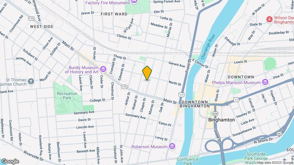 157 Chapin St Map and Location Details
