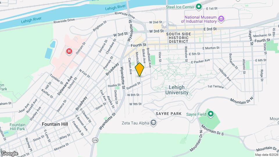 540 Montclair Ave Map and Location Details