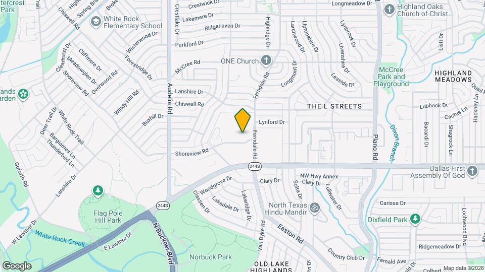 Shoreview Flats Mapa y Detalles de la Ubicación