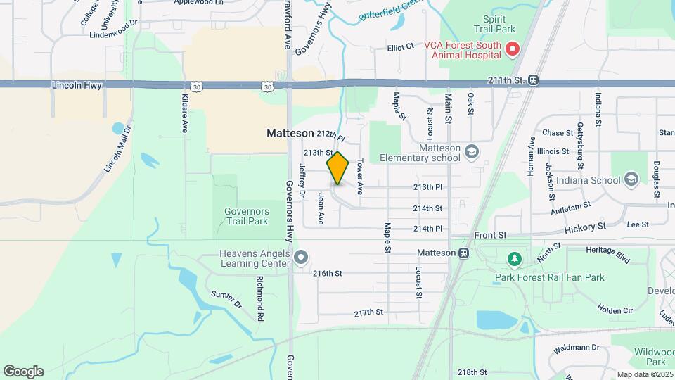 21403 Butterfield Pky Map and Location Details