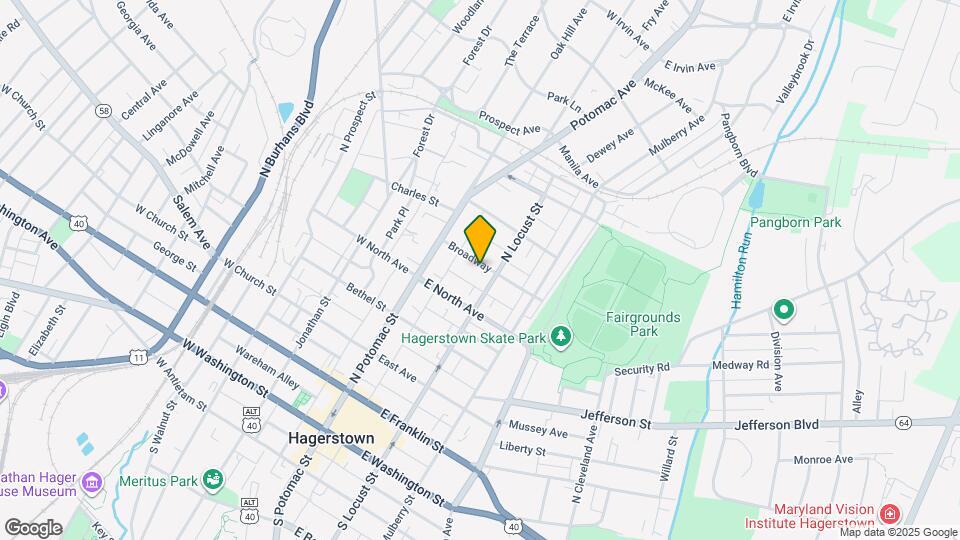 53 Broadway Map and Location Details