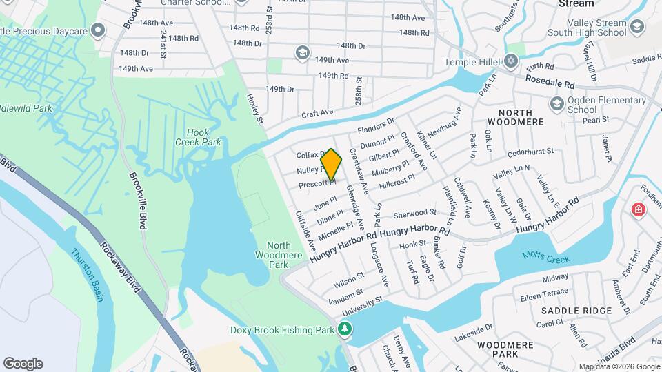 650 Prescott Pl Map and Location Details