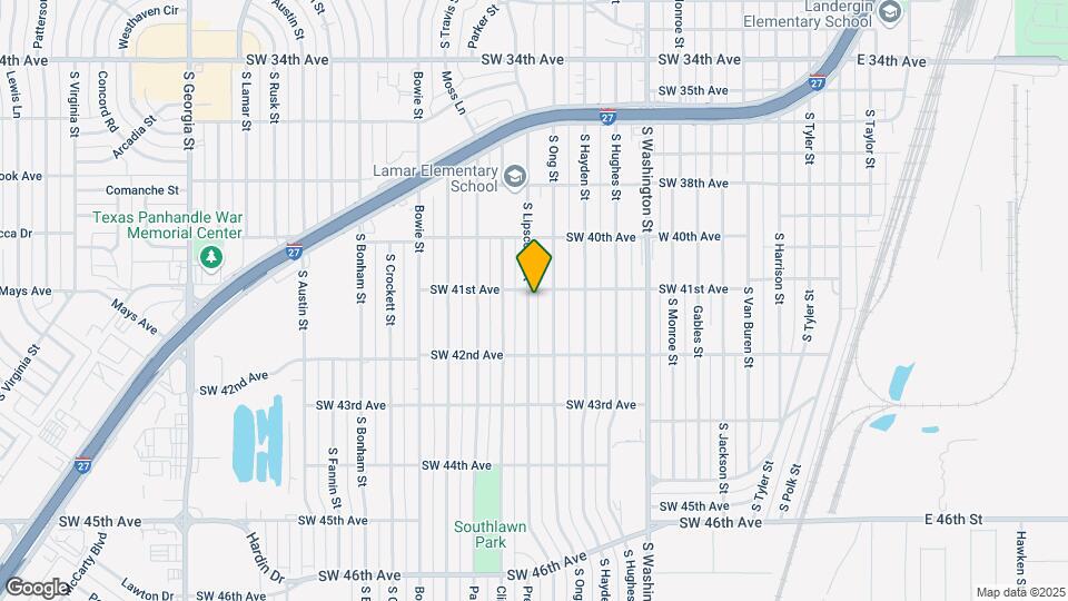 4103 S Lipscomb St Map and Location Details