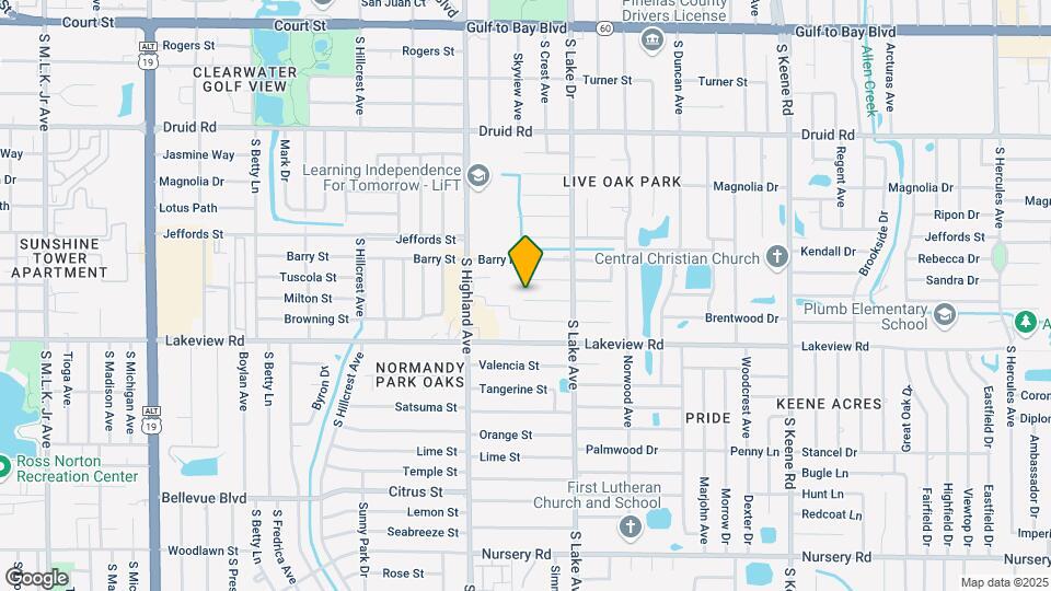 1536 Illinois Rd Map and Location Details