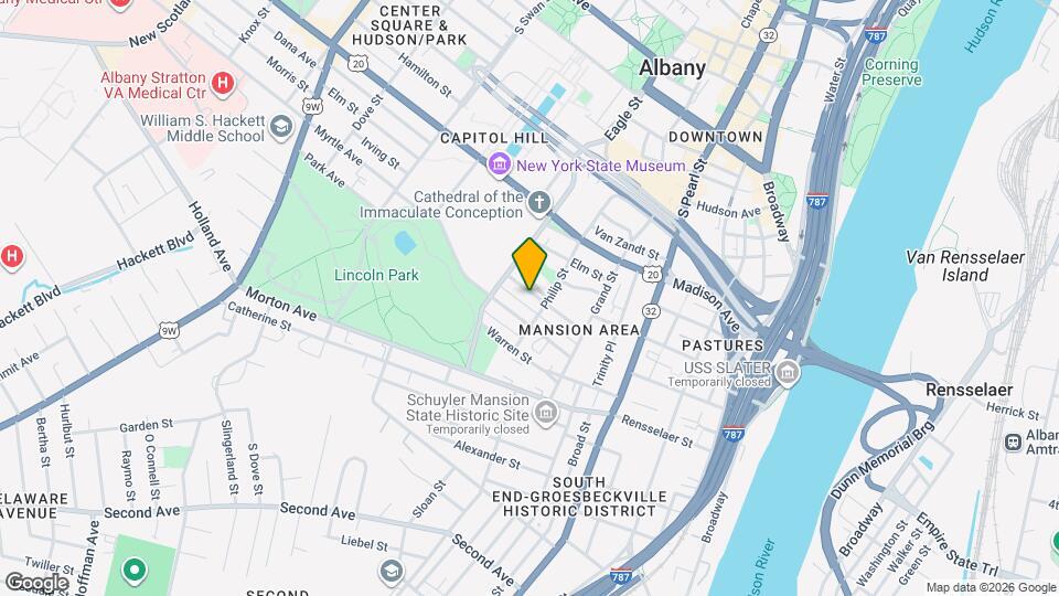 32 Myrtle Ave Mapa y Detalles de la Ubicación