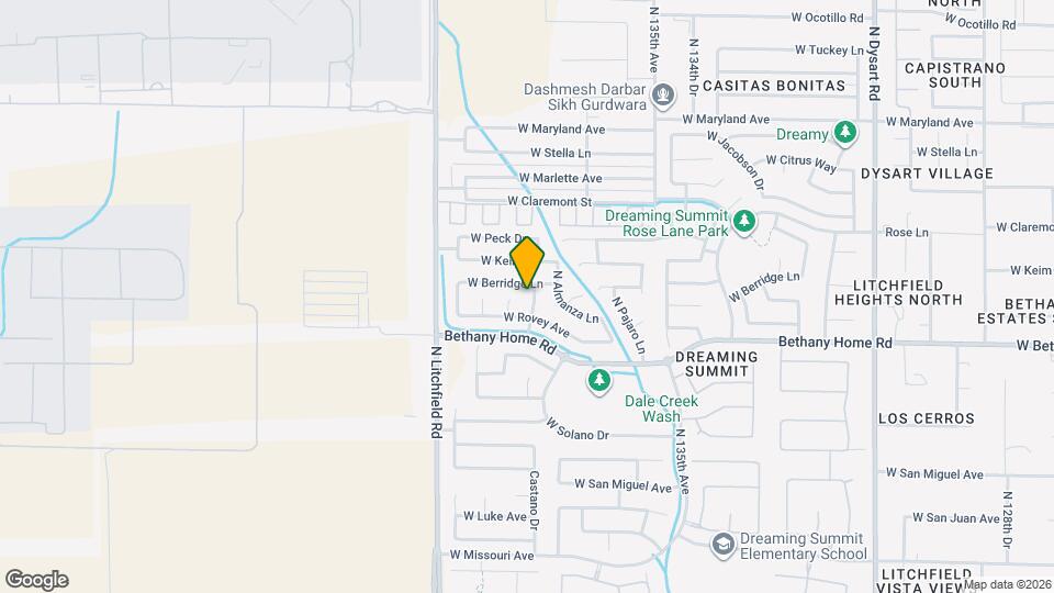 6034 Castano Dr Map and Location Details