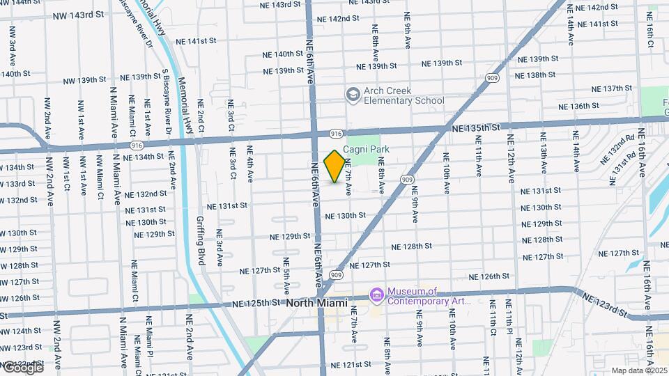 660 NE 132nd St, Unit 660 NE 132St N.Miam Fl Map and Location Details