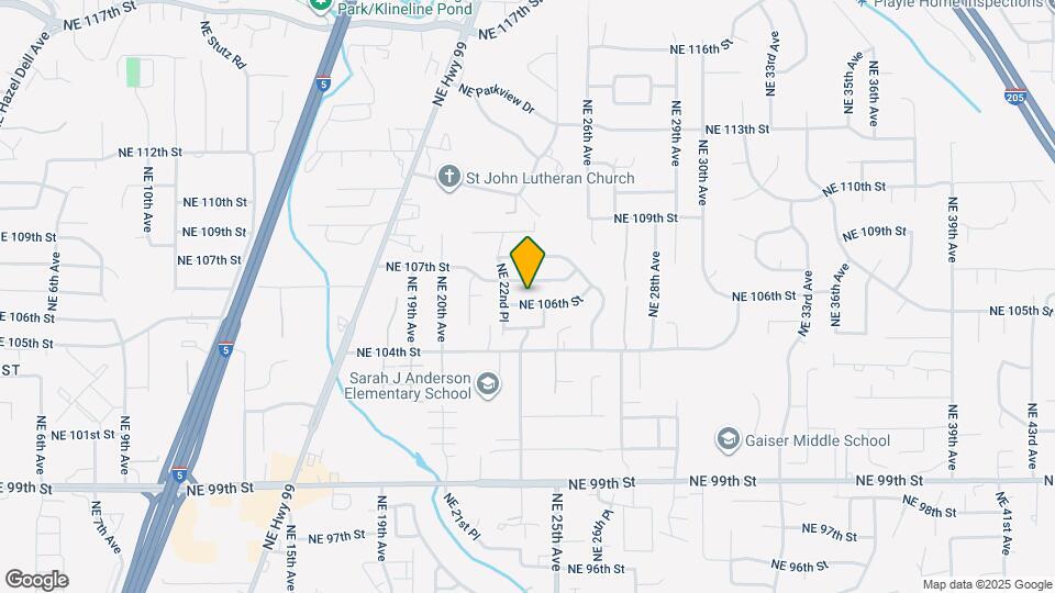 2300 NE 106th St Map and Location Details