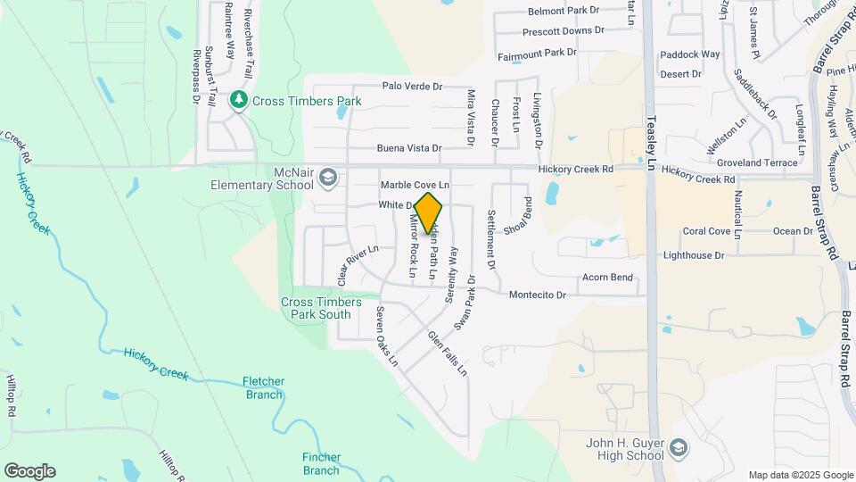 7912 Hidden Path Ln Map and Location Details