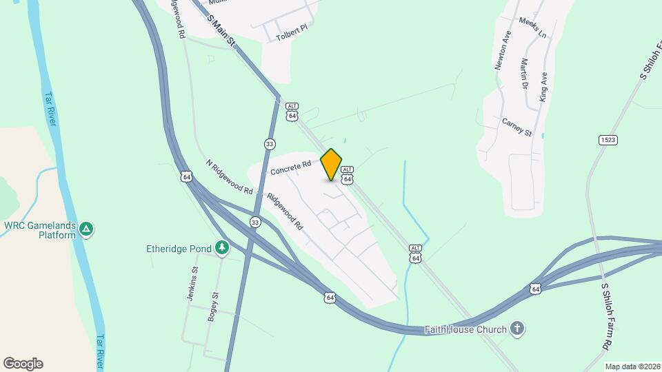 133 N Lucky Ln Map and Location Details