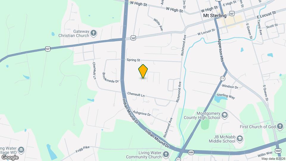 132 Madison Spring Map and Location Details