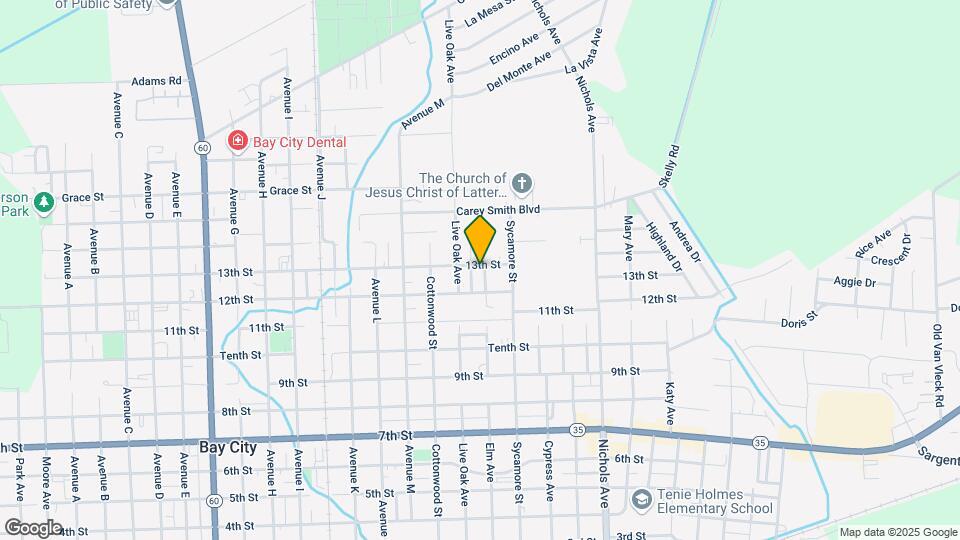 1500 Elm Ave Mapa y Detalles de la Ubicación
