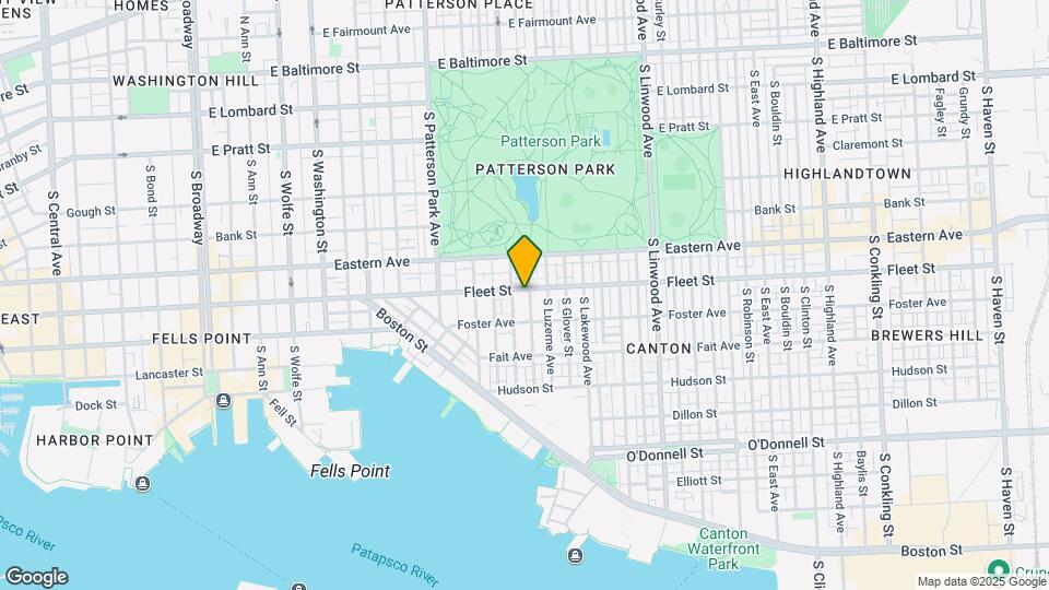 2517 Fleet St Map and Location Details