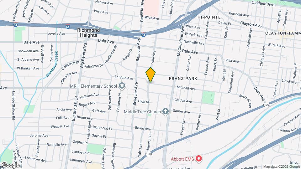 7080 Mitchell Ave Map and Location Details